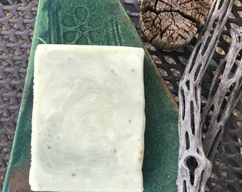 Lime & Eucalyptus Handcrafted Soap, Natural Soap, Vegan Soap