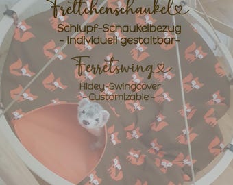 Hidey Ferretswing cover | Custom-made | Swing for ferrets | Ø 60cm | 23,62 Inch | Ferret swing
