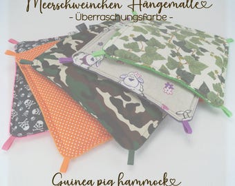 Hammock Surprise Set | for Guinea Pigs, African Pygmy Hedgehogs, Chinchillas, Rats | Surprise Hammock Bundle for Small Pets