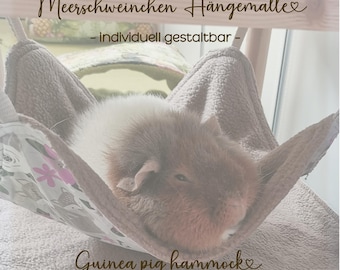 Hammock | Custom Made | 30 × 30 cm | for Guinea Pigs, African Pygmy Hedgehogs, Chinchillas, Rats | Optional with Stand