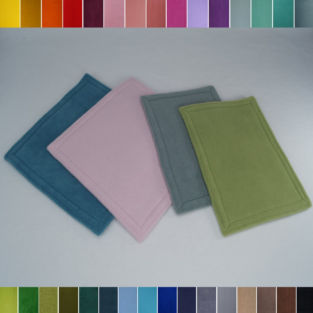 Pee Pad Urineproof Diff. Sizes Large Color Selection for Guinea Pigs