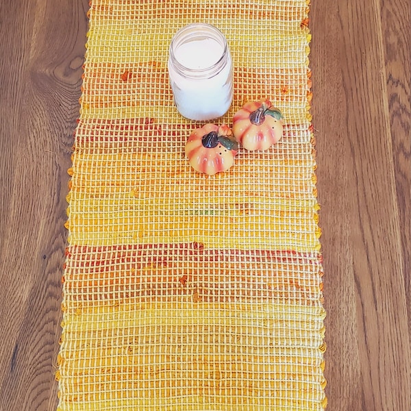 Woven Table Runner Etsy