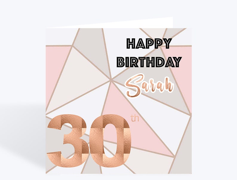 Personalised Birthday Card Daughter//Granddaughter 18th//21st//30th//40th