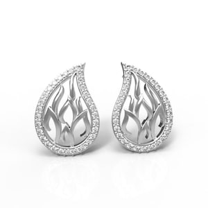 STL 3D model sieraden oorbellen, sieraden CAD-bestand voor 3D-printen, 3D-sieraden bestand, 3D-printen, digitaal bestand, 3D afdrukbaar, 3D sieraden ontwerp