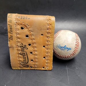 Rawlings Baseball Glove HandMade Wallet - Bifold Rare Wallet Perfect Gift