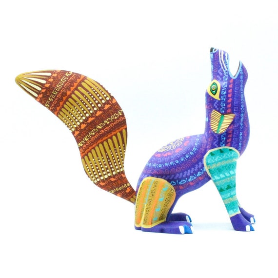 Oaxacan Wood Carving Spider