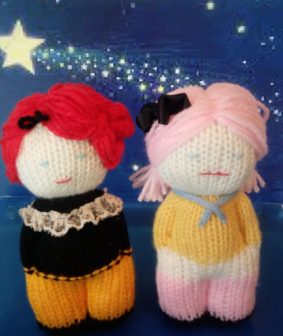 Wool Dolls woollen Dolls Etsy