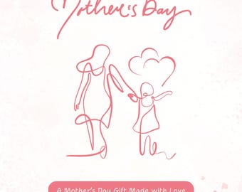Mother’s Day Printable Gift for Mum - My Mum & Me Kids Activity Book - UK Mother’s Day Download - Fill-In Keepsake Journal from Child