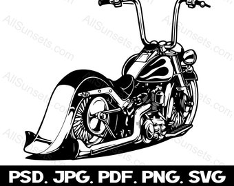 Motorcycle SVG Flames Vector Gas Tank Graphics Clipart svg png psd jpg eps File Types Motor Bike Biker Rider Commercial Use Print on Demand