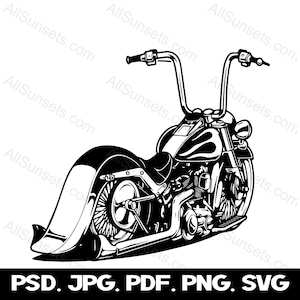 Moto SVG flammes vecteur réservoir d'essence graphiques Clipart svg png psd jpg eps Types de fichiers moto motard rider usage commercial impression à la demande