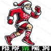 Elf Racing Svg Png Pdf Psd Jpg File Types 5k 10k Half Marathon Medal ...