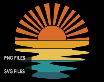 Download Retro Sun Svg Etsy