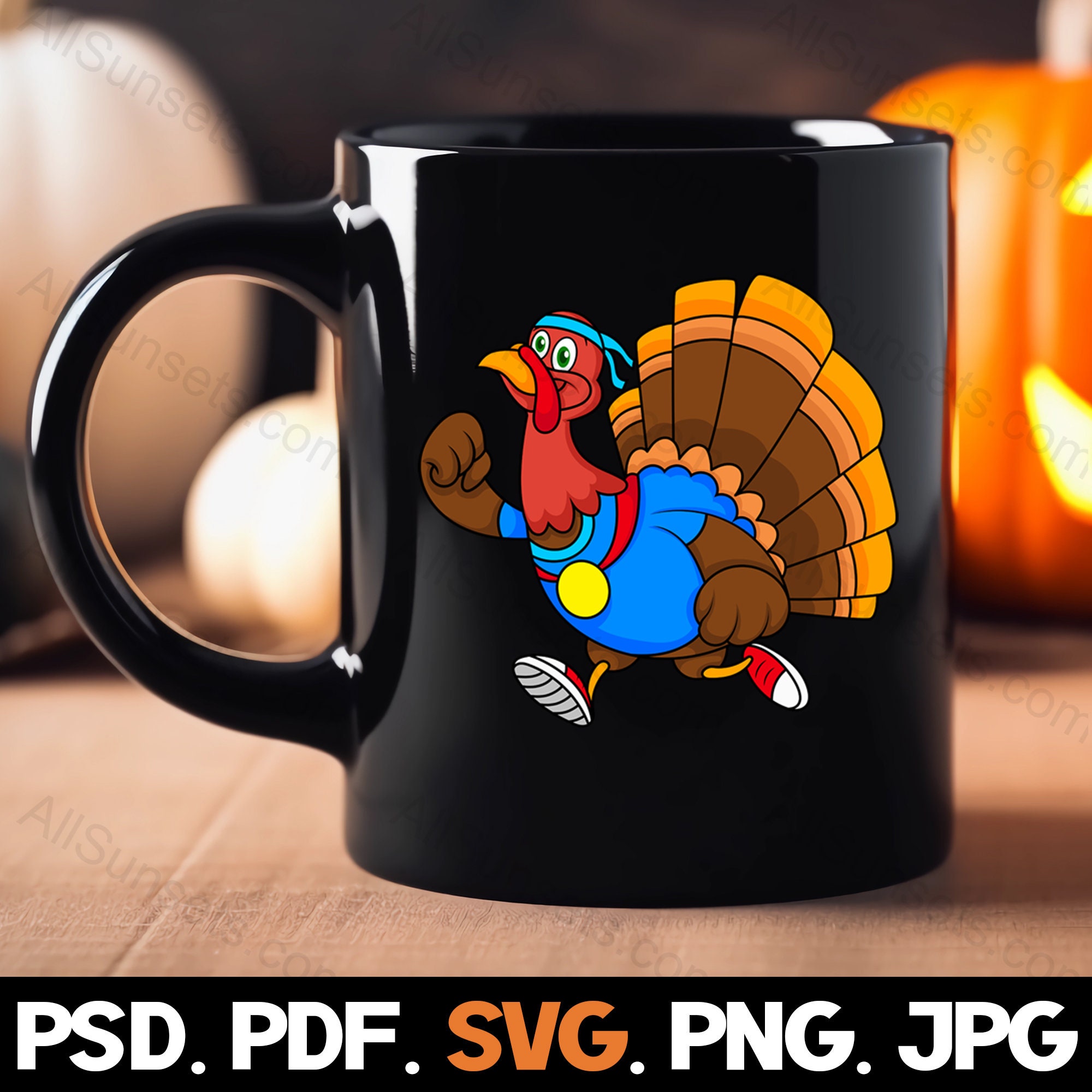 Turkey Racing Drawings Trotting Turkey Racing Svg Png Ai Pdf Psd Jpg File Types Jogging 5k ...