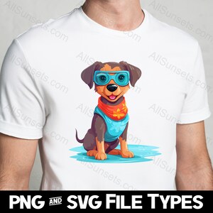 Dogs Wearing Sunglasses SVG PNG File Types 12 Pack Pitbull Chihuahua ...