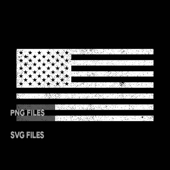 Download American Flag Png Svg Cut Files Clipart Distressed Grunge Etsy
