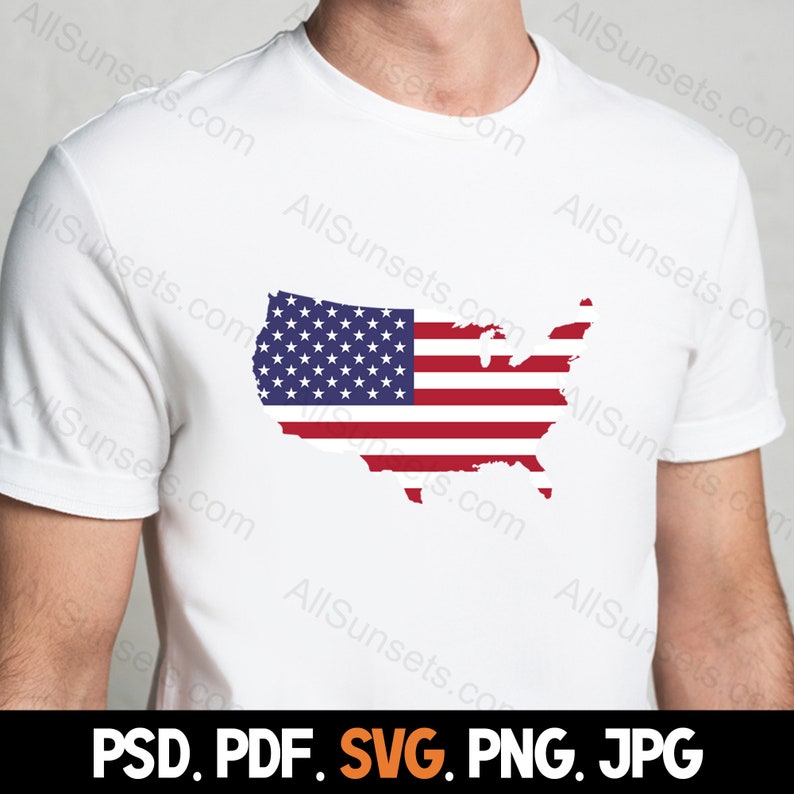 United States Shape clipart American flag svg Us flag png American psd Flag Cricut American flag eps USA Map jpg File