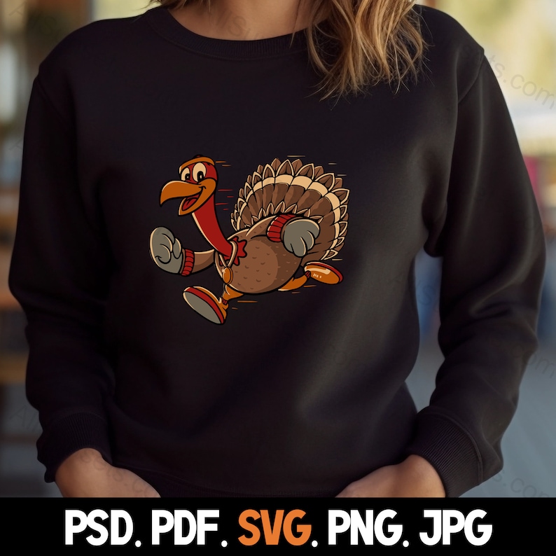 Turkey Racing Drawings Turkey Trot Racing Svg Png Pdf Psd Jpg File Types 5k 10k Half Marathon ...