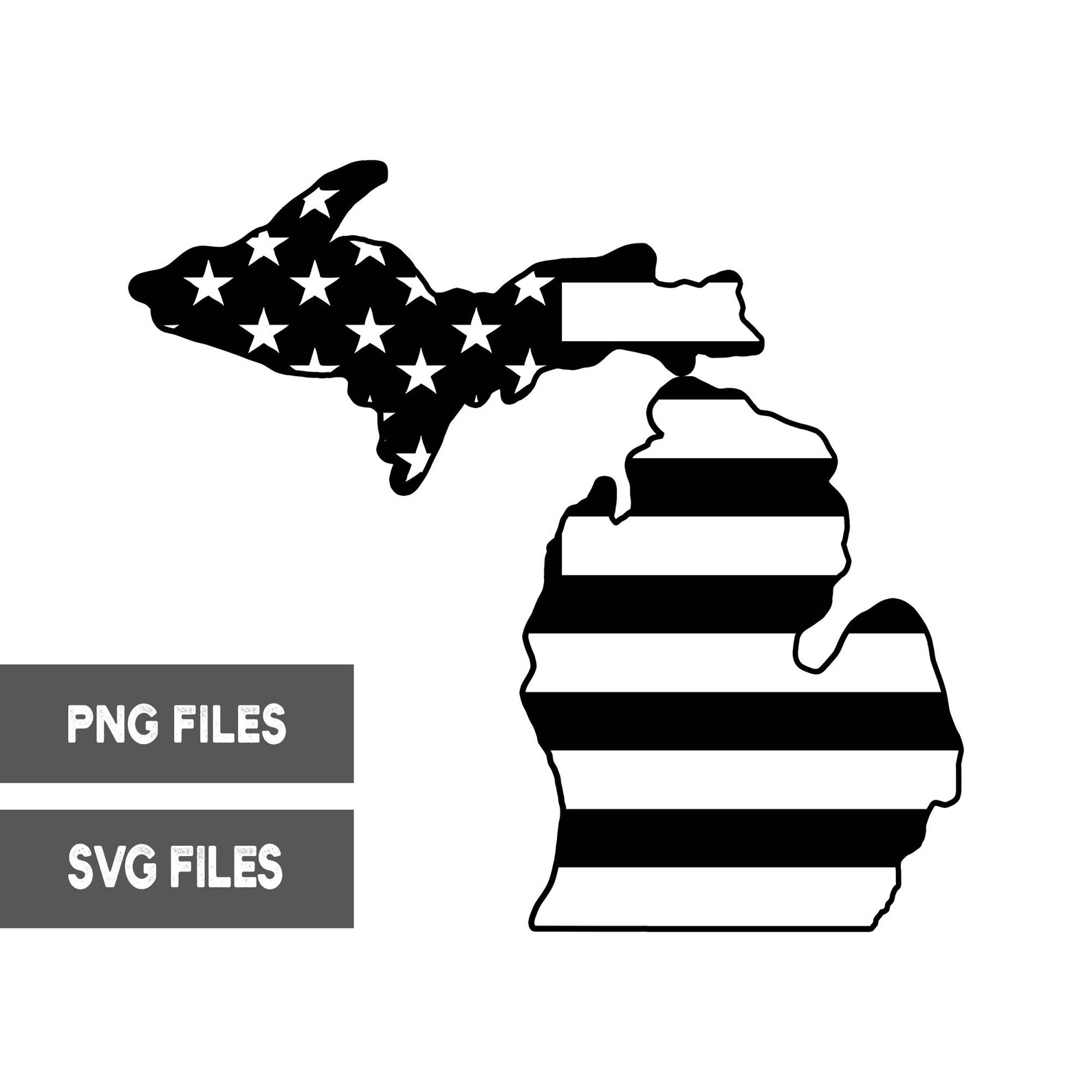 Michigan State Shape American Flag Svg Png Jpg Pdf Psd File Types ...