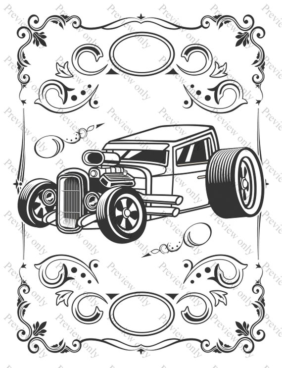 Muscle Cars Dibujos para colorear Hojas de página 3 Pack - Etsy España Muscle Cars Dibujos para colorear Hojas de página 3 Pack - Etsy España