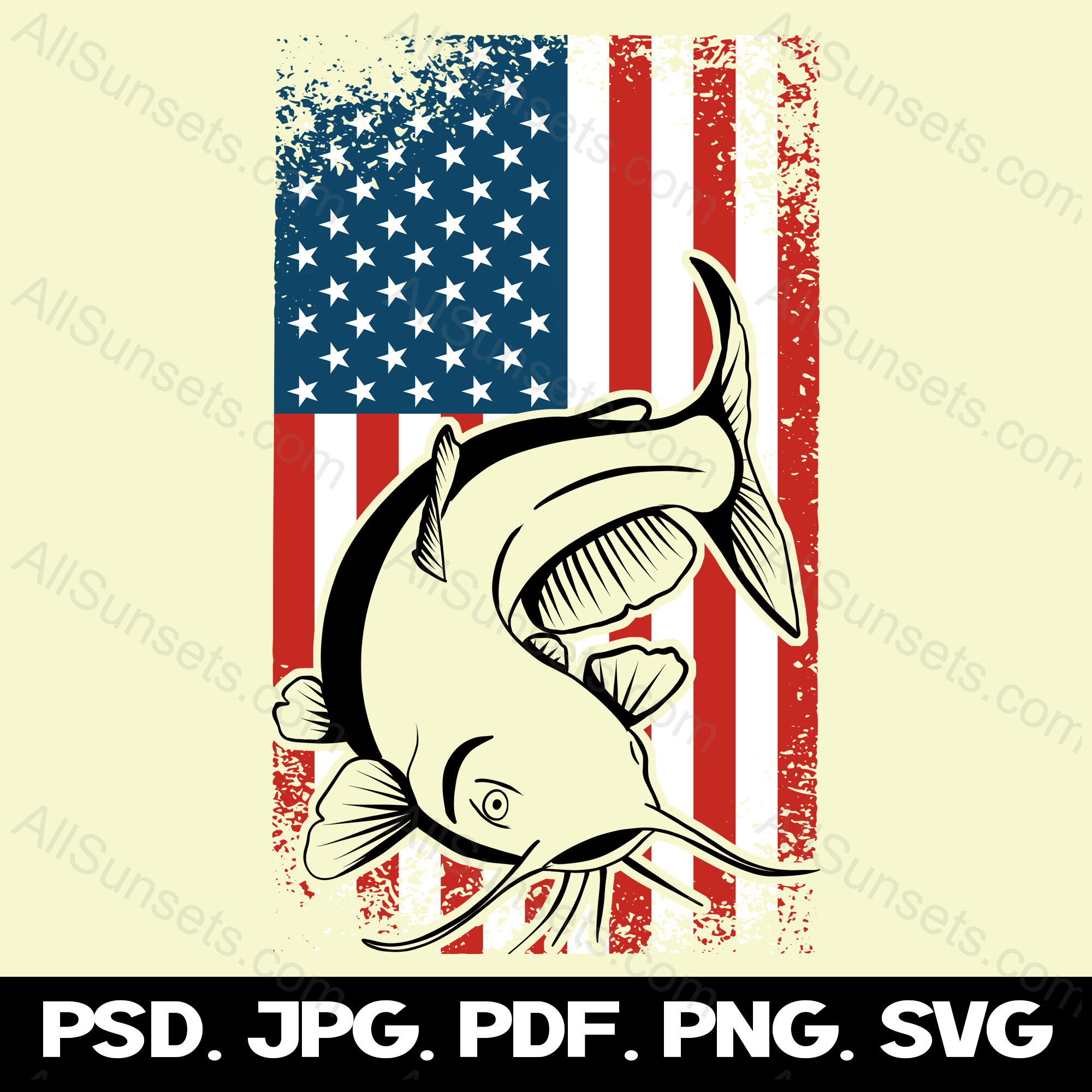 Cool Catfish Wallpaper