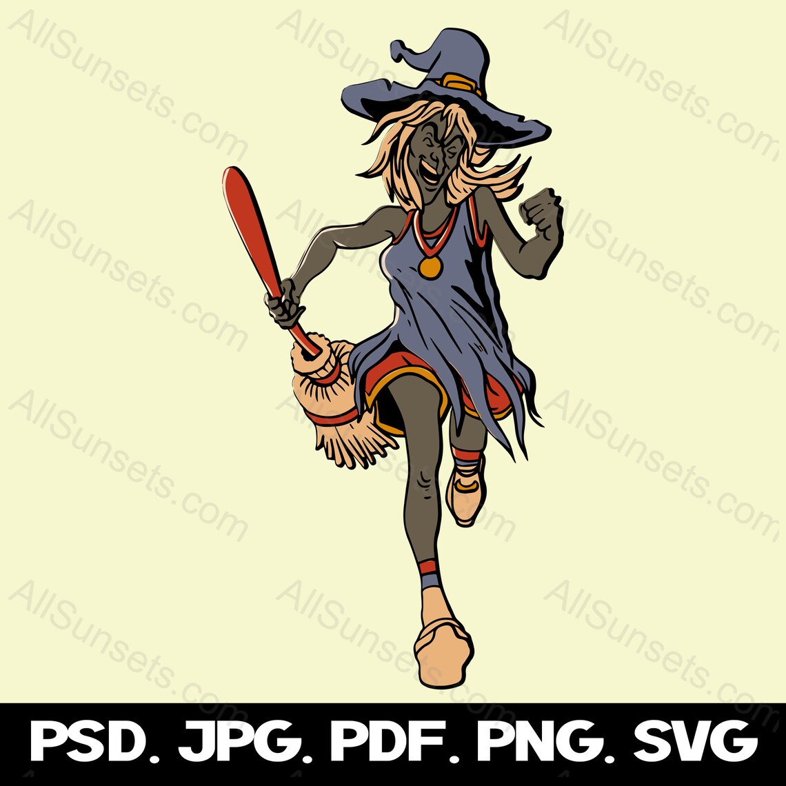 Witches Racing Witch Running Svg Png Pdf Psd Jpg File Types 5k 10k Half Marathon T ...