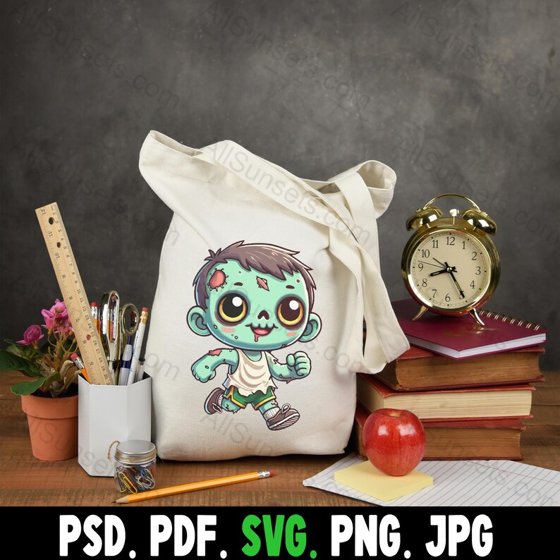 Zombie Racing Svg Zombie Cute Racing Clipart for Halloween 5K, 10K, Svg, Png, Pdf, Psd ...
