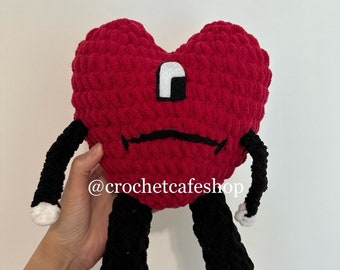 Baddie Bunnie Sad Heart Un Verano Sin Ti Big Plush • juguete de peluche de ganchillo amigurumi hecho a mano