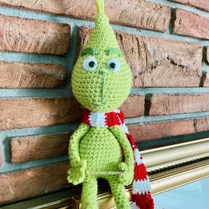 The Grinch How the Grinch Stole Christmas Whoville • handmade crochet amigurumi plush toy