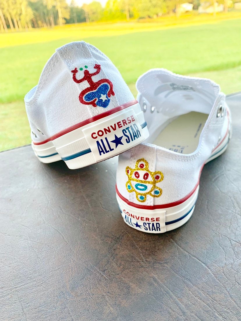 Puerto Rico Shoe Puerto Rican Flag Converse Etsy