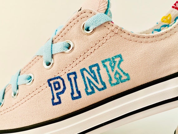 victoria secret pink converse shoes