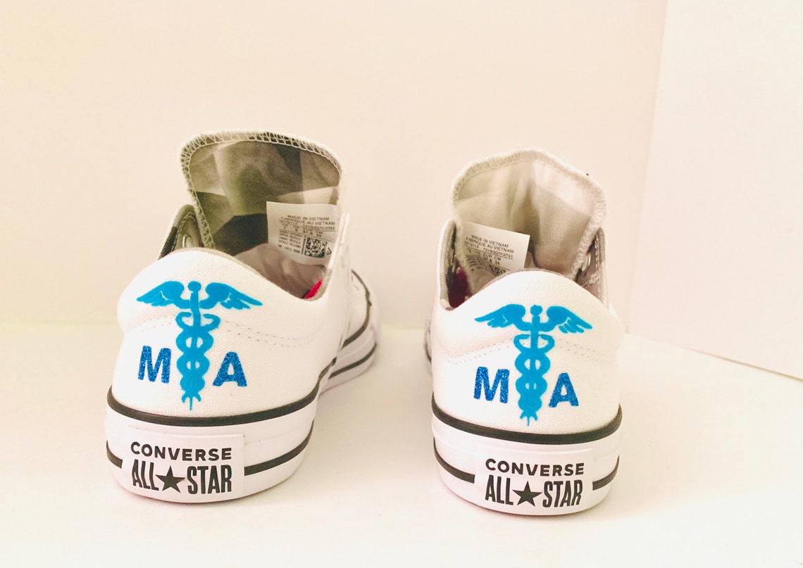 Medical Assistant Converse Custom Shoes Etsy