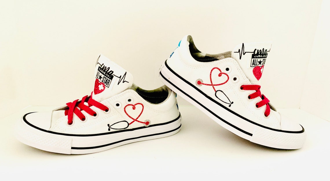Medical Assistant Converse Custom Shoes Etsy