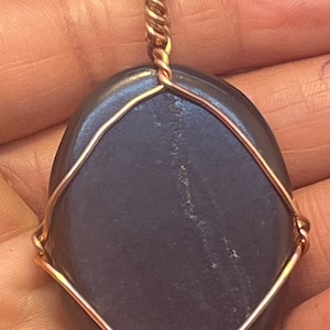 Shungite Copper Pendant 1.75 inch