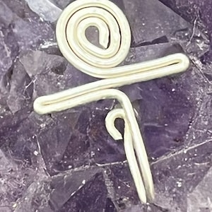 Handgemachte Sterling Silber Ankh Nasen manschette kein Piercing erforderlich