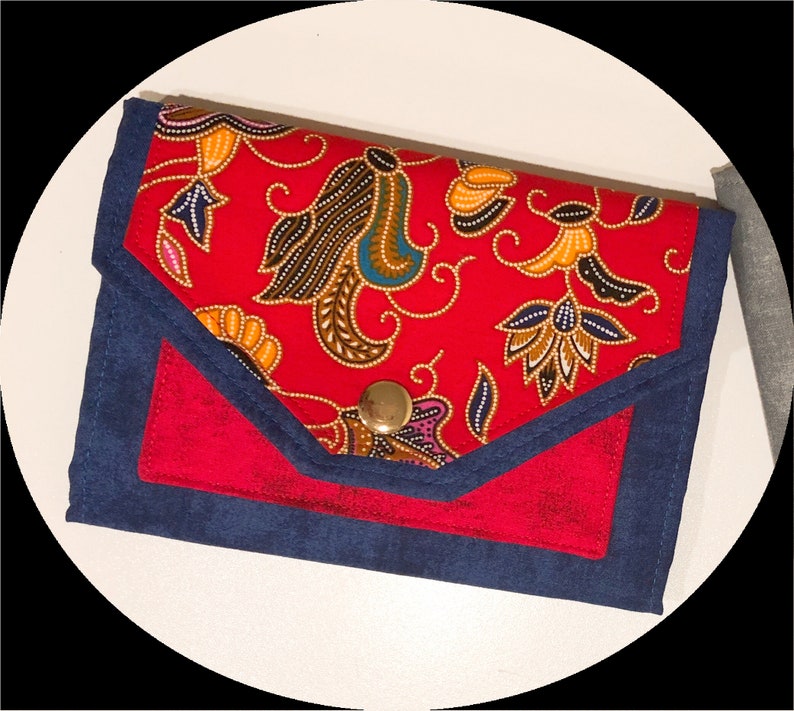 Multi-Function Passport Purse Red
