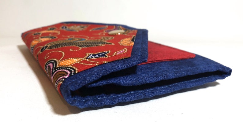 Multi-Function Passport Purse Red