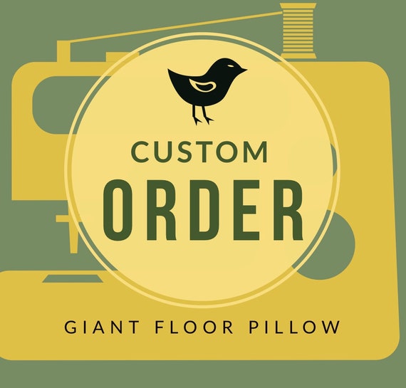 Custom Giant Floor Pillows Etsy