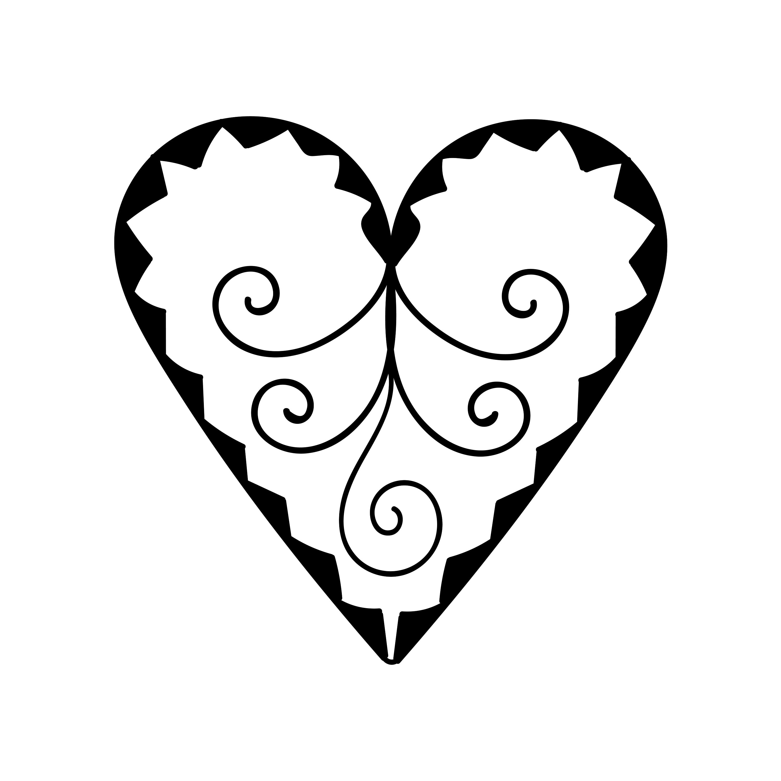 Free Free 166 Wedding Double Heart Svg SVG PNG EPS DXF File