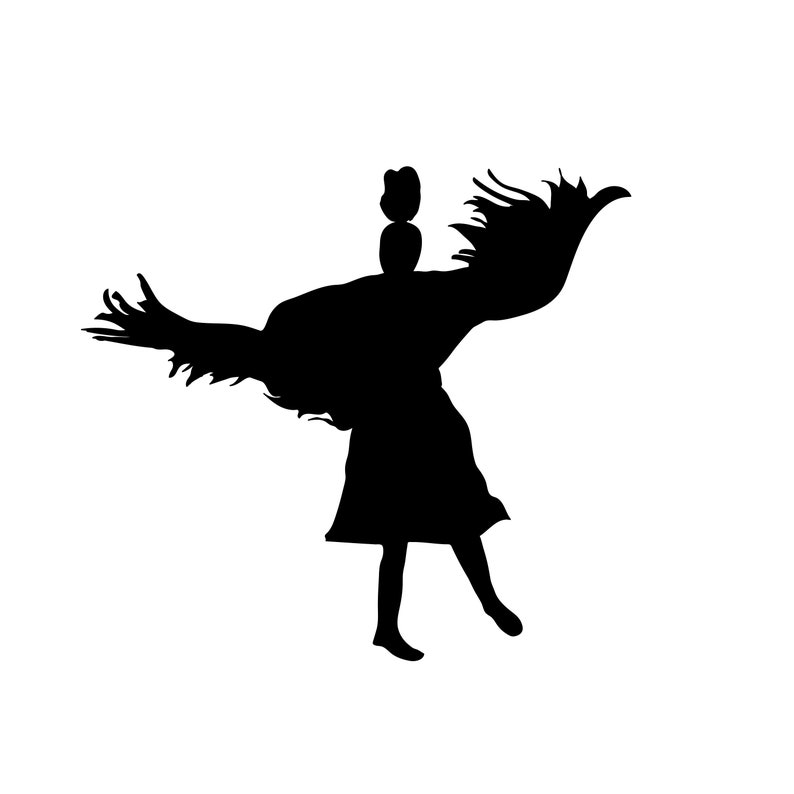 Native American Dancer Pow Wow Svg, Fancy Dancer, Dancer Silhouette ...