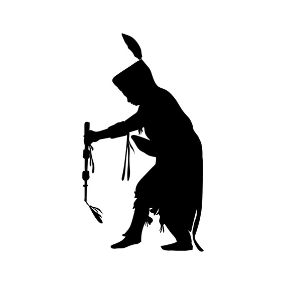 Native American dancer pow wow svg pow wow clipart indian | Etsy