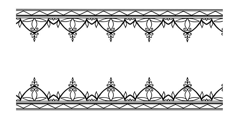 Download Native American clipart border svg border designs Iroquois ...