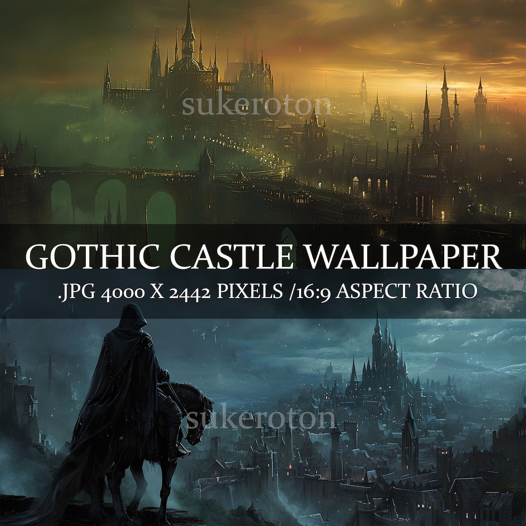 25 Gothic Castle Landscape Wallpaper, Gothic Landscape Desktop