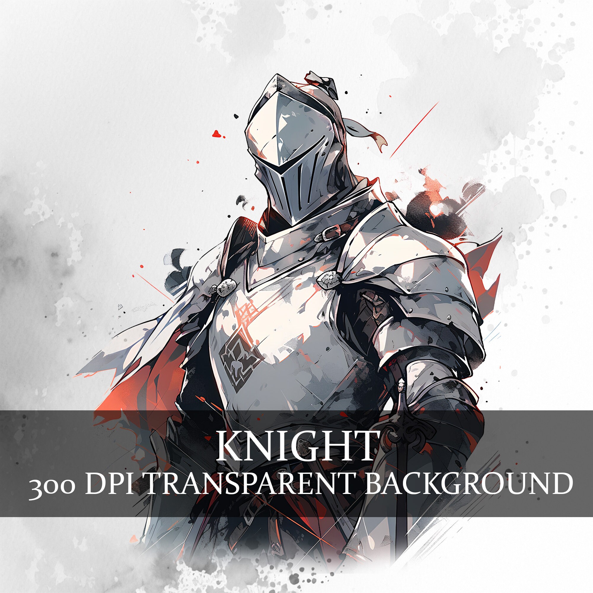 Evil knight - Etsy México, image size:2000x2000