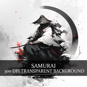 14 Samurai Png, Warrior Png, Japan Png, Warrior Japan, Warrior Clipart, Warrior mascotte, aquarel Samurai