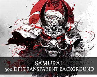 16 Samurai Png, Warrior Png, Japan Png, Warrior Japan, Warrior Clipart, Warrior Mascot, Watercolor Samurai, Masked Samurai Clipart PNG