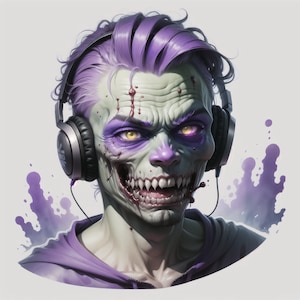 19 Zombie Men Clipart PNG for commercial use
