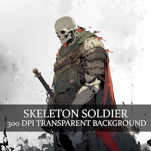 27 Skeleton Soldier Clipart PNG Bundle, Skeleton Warrior PNG, Skeleton Death clipart Bundle, Soul Collector art