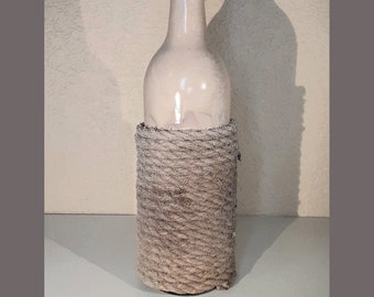 PHD Rope Vase, Cream