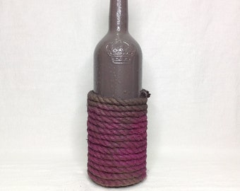 PHD Rope Vase, Rose & Purple