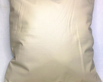 PHD Reversible Pillow, Accent, Luxury Leather-like